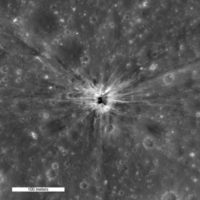 NASA image: Rocket Impacts Recorded by the Apollo Seismic Network
