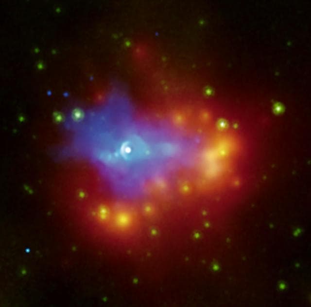 NASA image: Dusty Dead Star