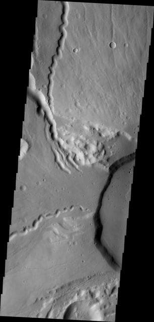NASA image: Ceranus Tholus