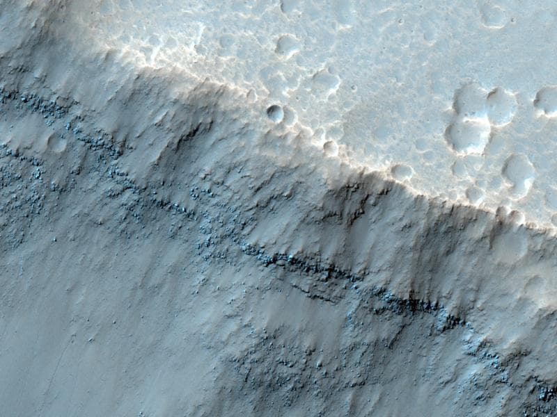 NASA image: Mesas in Aureum Chaos