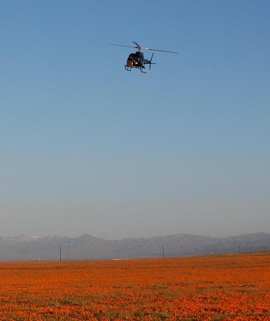 NASA image: Testing of Mars Landing Radar near Lancaster, Calif.