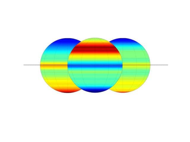 NASA image: Changing Temperatures in Saturn Stratosphere