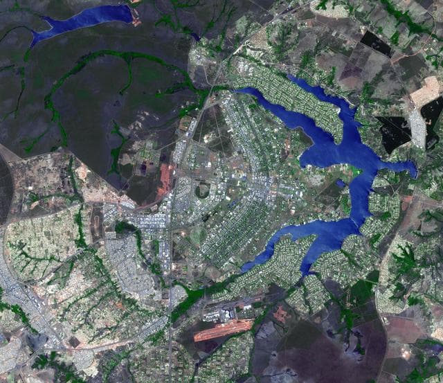 NASA image: Brasilia, Brazil