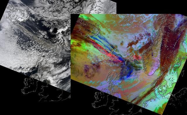 NASA image: NASA Satellite Images Provide Insights Into Iceland Volcanic Plume