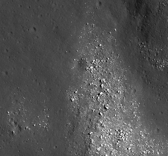 NASA image: Floor of Tsiolkovskiy -- Constellation Region of Interest