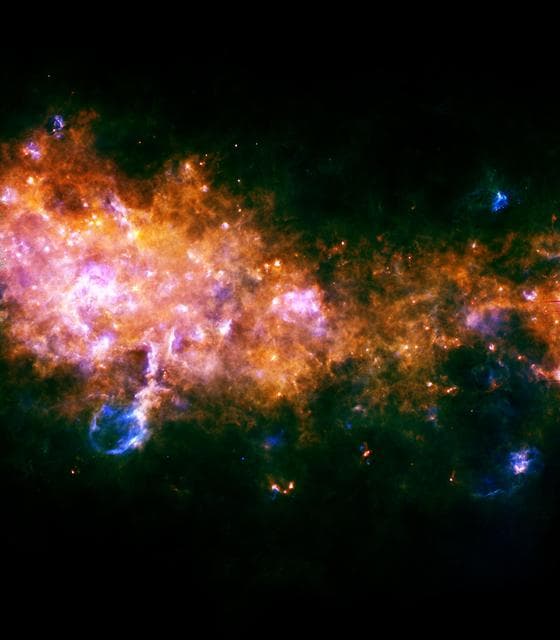 NASA image: Bursting with Stars