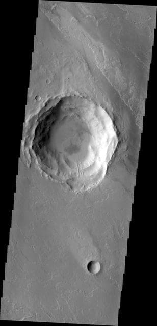 NASA image: Lava Flows in the Tharsis Region
