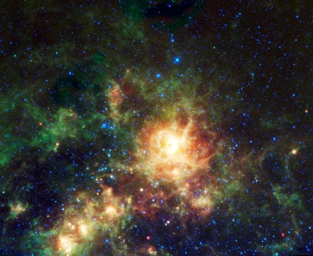 NASA image: WISE Spies the Tarantula Nebula