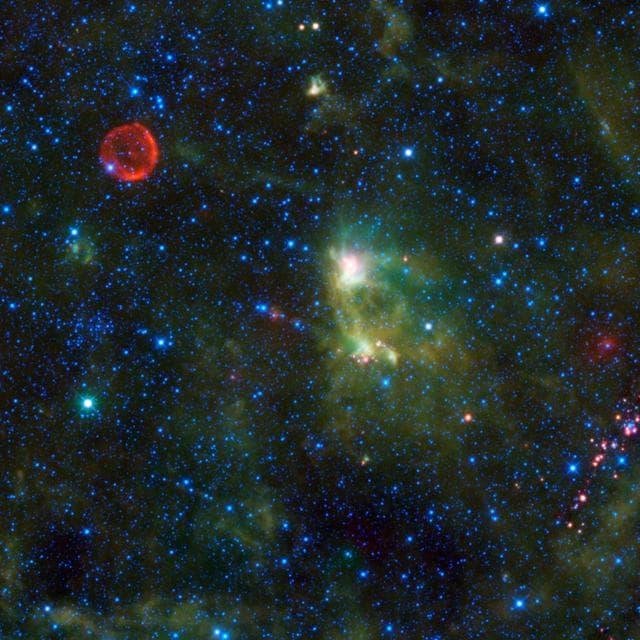 NASA image: Tycho Supernova Remnant