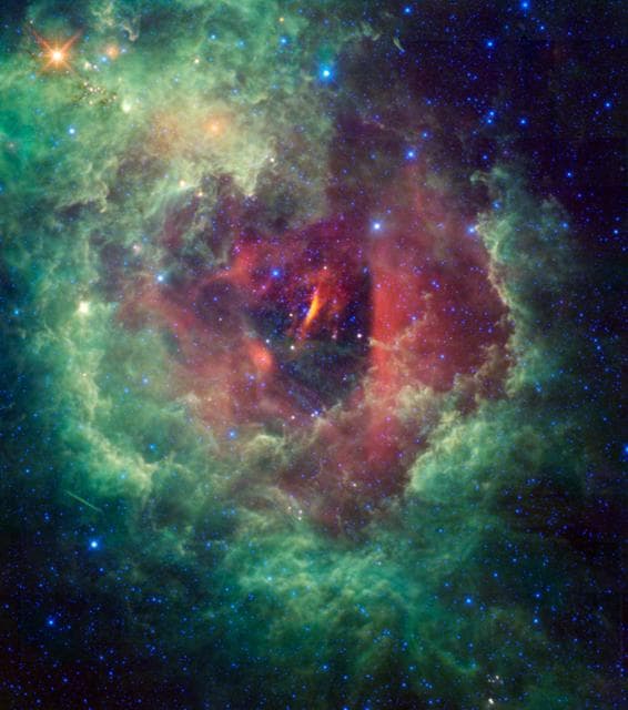 NASA image: WISE Captures the Unicorn Rose