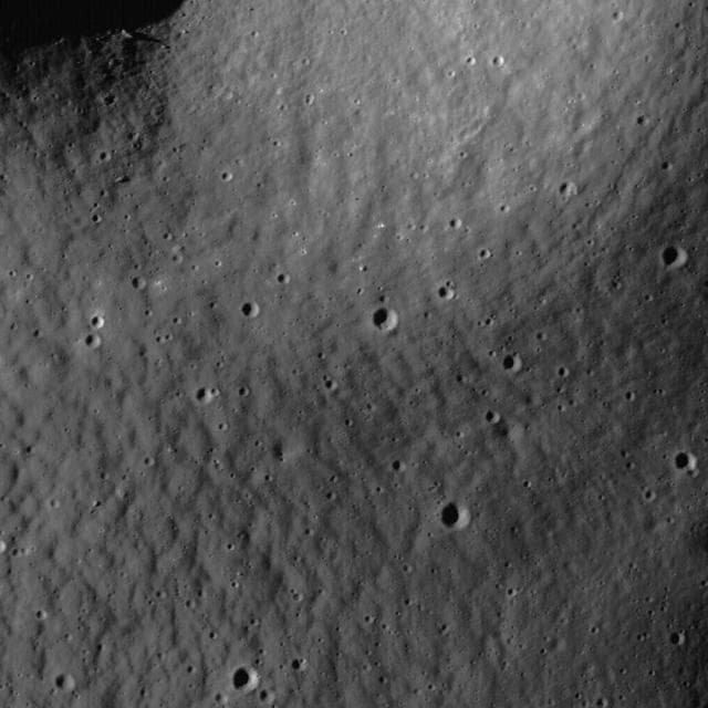 NASA image: Regolith Patterns in Mendel-Rydberg