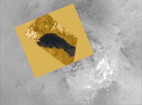 NASA image: Flying Over Ontario Lacus