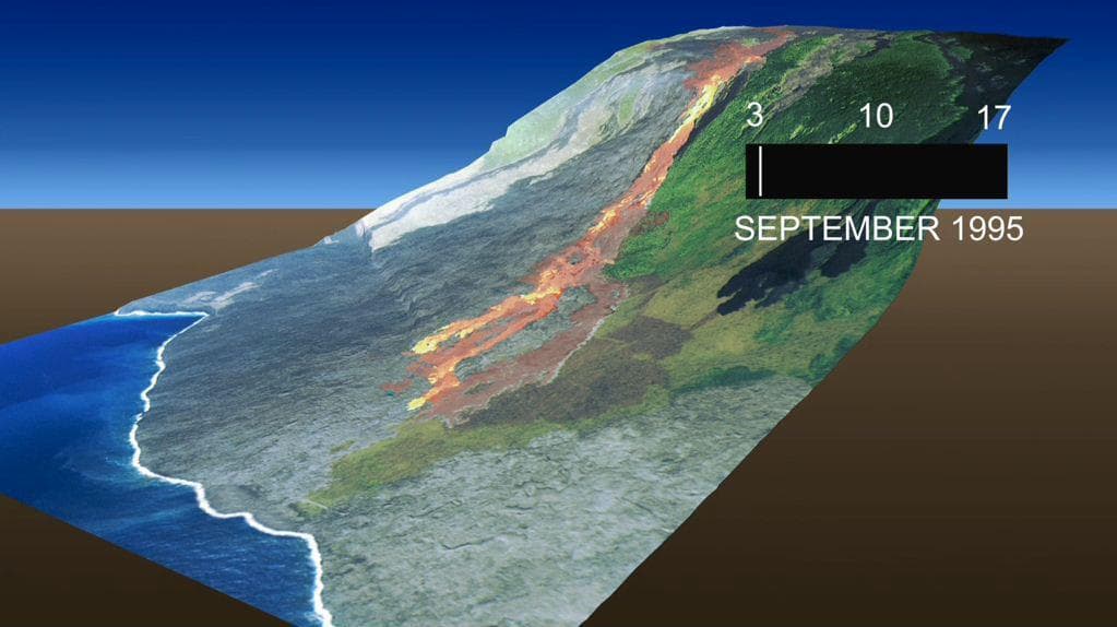 NASA image: Kamoamoa Flow Field Animation