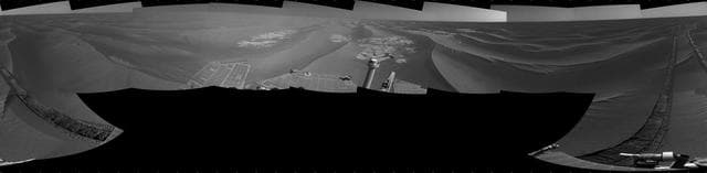 NASA image: Opportunity Surroundings After Sol 2220 Drive