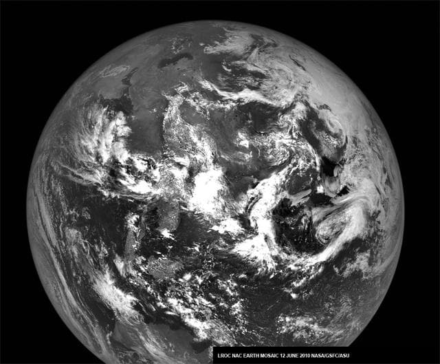 NASA image: The Earth from the Moon