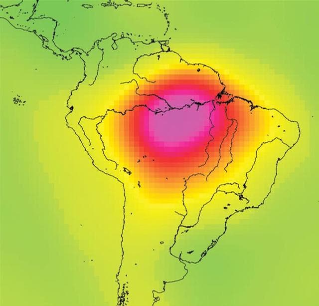 NASA image: Measuring Water Storage in the Amazon