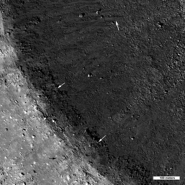 NASA image: Linn&eacute; Crater