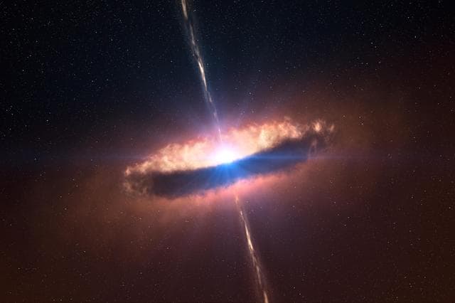NASA image: Disk Around a Massive Baby Star Artist Concept