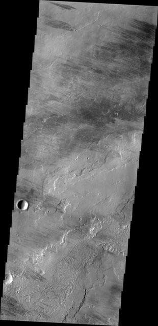 NASA image: Tharsis Lava