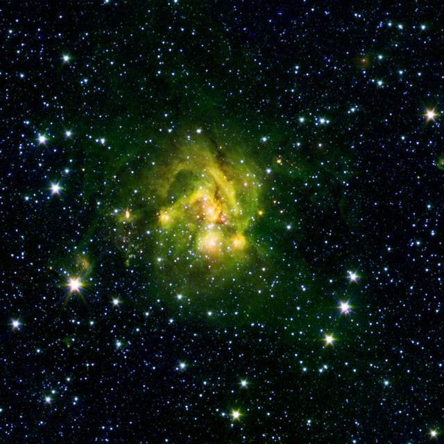 NASA image: A Shocking Outflow