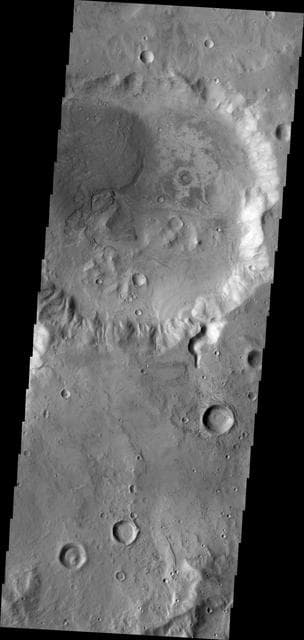 NASA image: Crater in Arabia