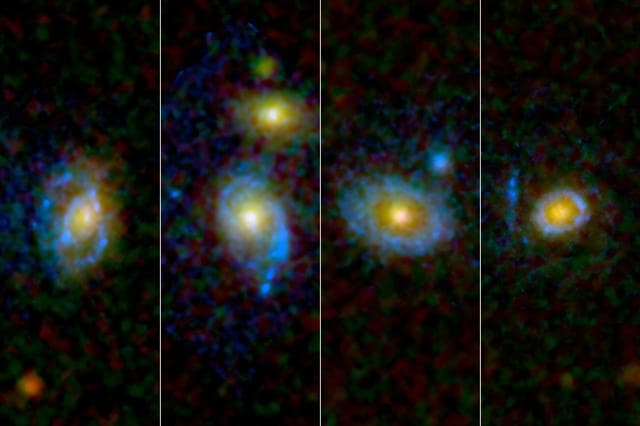 NASA image: Ultraviolet Ring Around the Galaxies