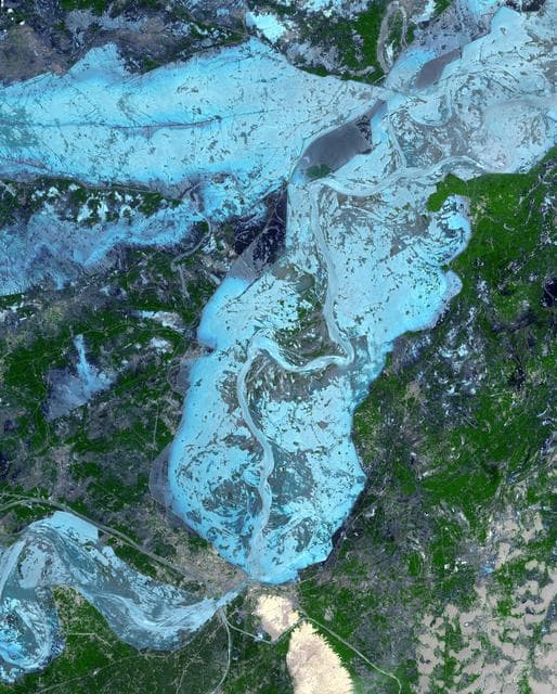 NASA image: ASTER Captures New Image of Pakistan Flooding