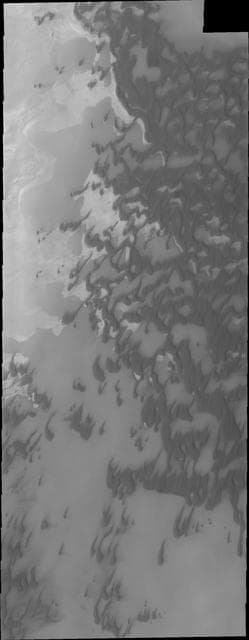 NASA image: Polar Dunes
