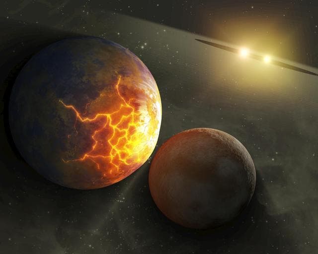 NASA image: Before the Smashup Artist Concept
