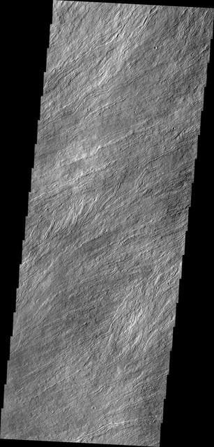 NASA image: Olympus Mons Flows