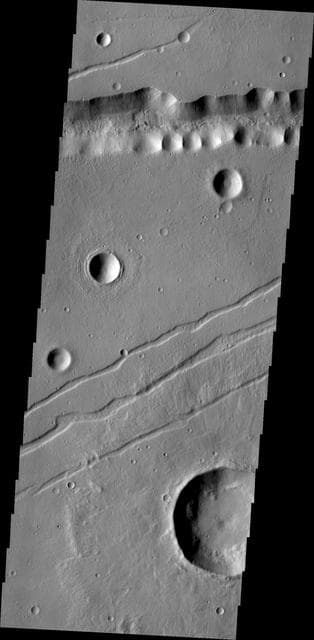 NASA image: Labeatis Fossae