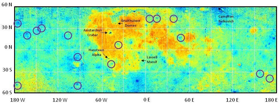 NASA image: Diviner Global Composition