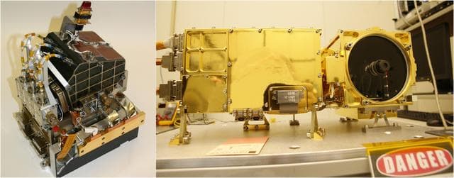 NASA image: Body and Mast Units of ChemCam Instrument for Mars Rover