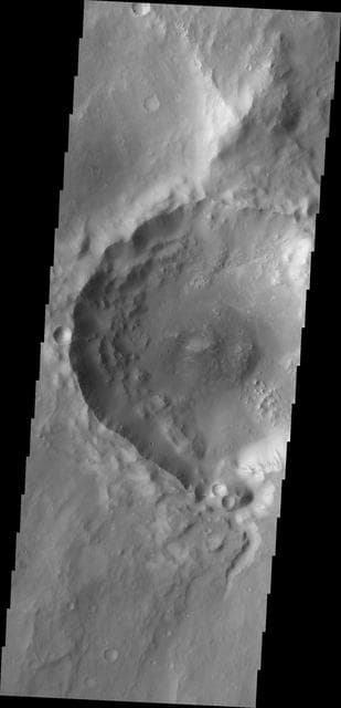 NASA image: Balvicar Crater