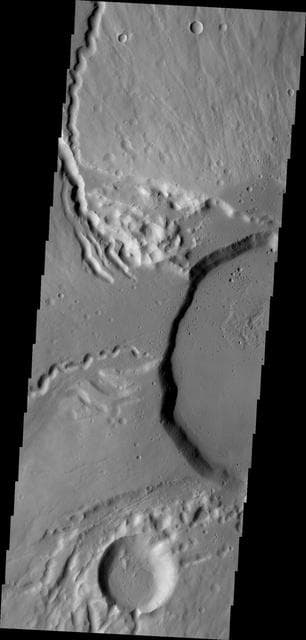 NASA image: Ceraunius Tholus