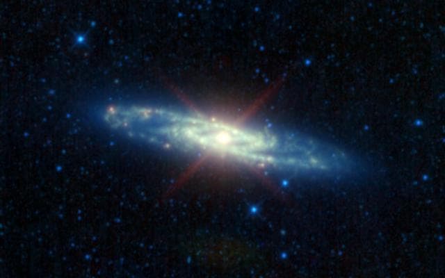 NASA image: The Many Infrared Personalities of the Sculptor Galaxy
