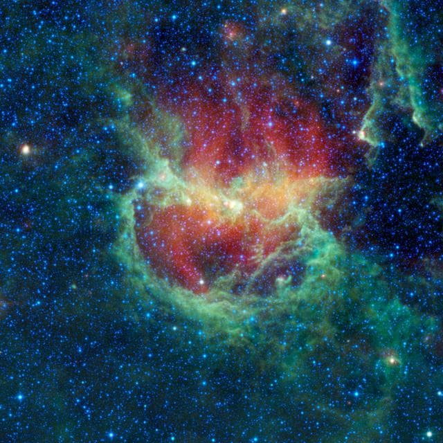 NASA image: Chasing Chickens in the Lambda Centauri Nebula