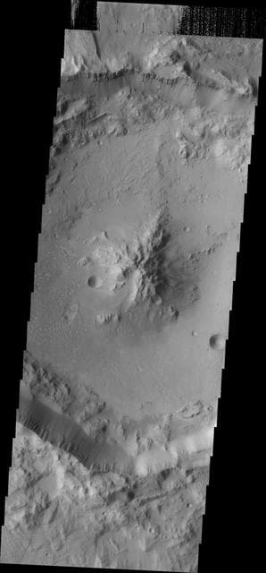 NASA image: Central Peak Crater