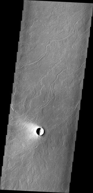 NASA image: Tharsis Lava