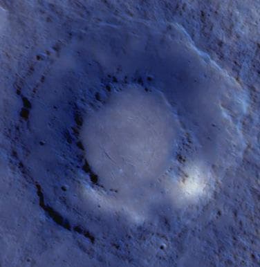 NASA image: Young Volcanism on Mercury