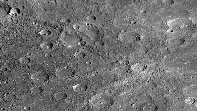 NASA image: Long Scarps on Mercury Tell of the Planet Unique History