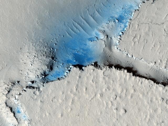NASA image: Fractured Mounds in Elysium Planitia