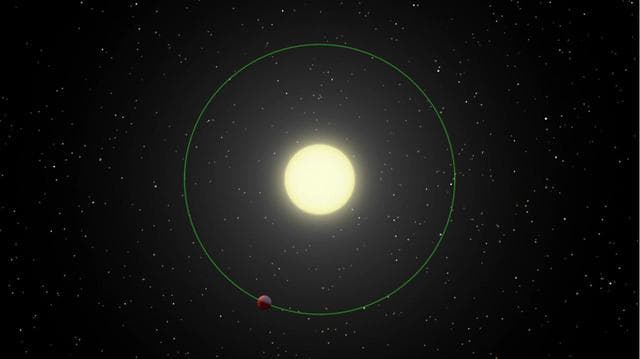 NASA image: Weird Warm Spot on Exoplanet