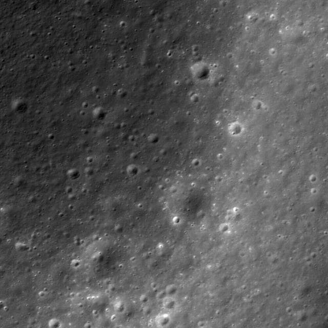NASA image: Concentric Crater