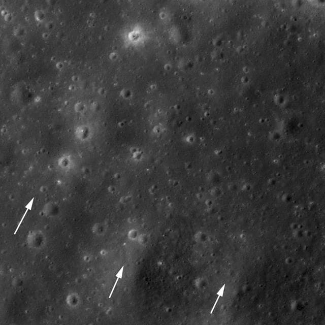 NASA image: Ejecta from Copernicus