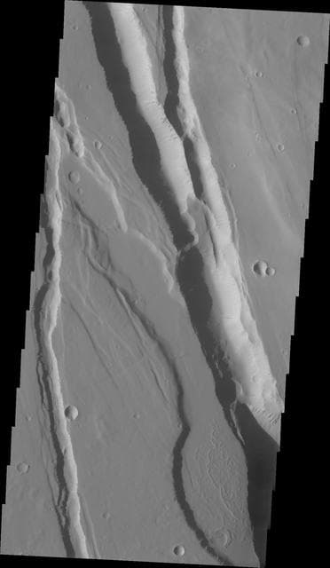 NASA image: Elysium Chasma