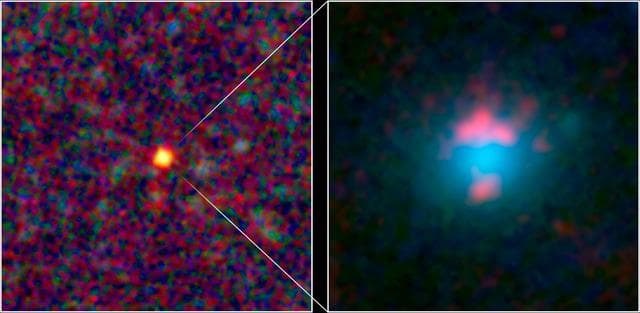 NASA image: Analyzing the Pieces of a Warped Galaxy