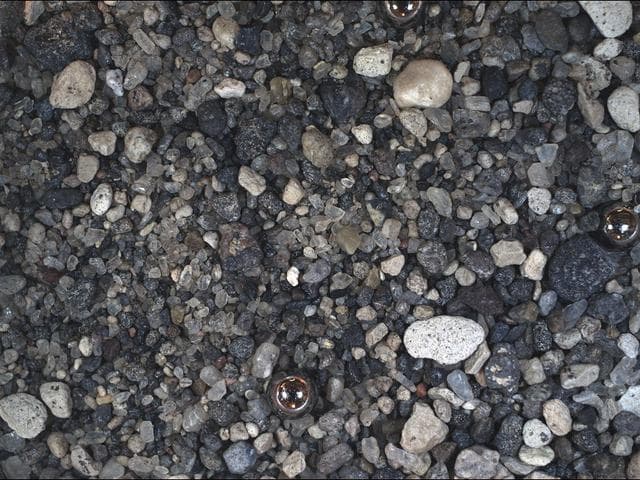 NASA image: Test Image of Earth Sand by Mars Camera