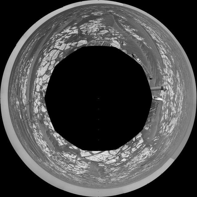 NASA image: Opportunity Surroundings After Sol 2393 Drive Polar