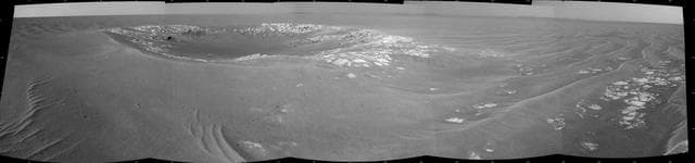 NASA image: Intrepid Crater on Opportunity Martian Trek